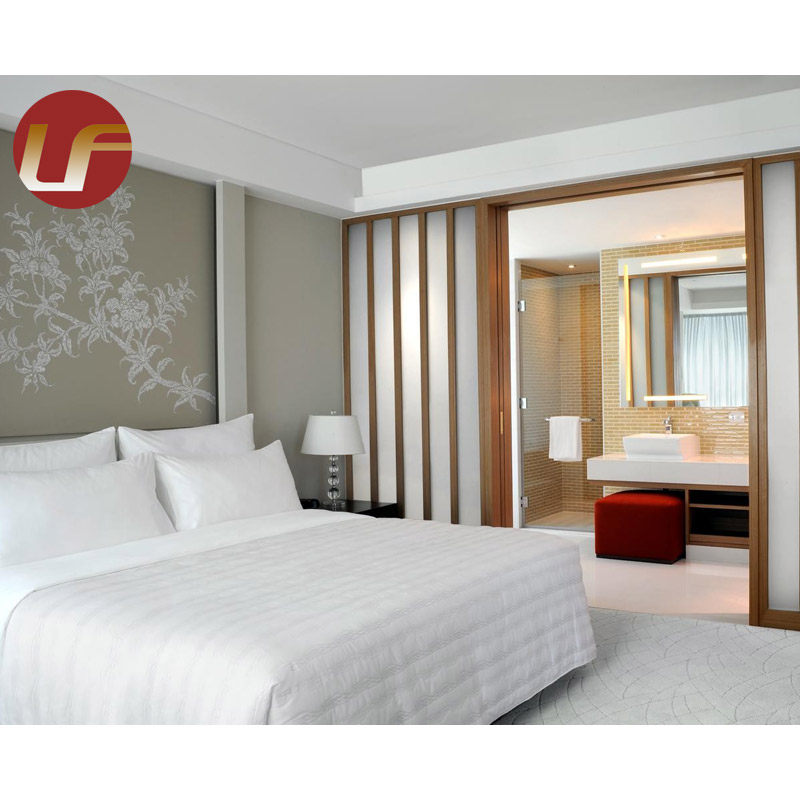 OEM مخصص 2022 التصميم الحديث من أربع إلى خمس نجوم أثاث غرفة نوم فندق غرفة نوم مزدوجة
