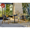 تصنيع سعر المصنع Wicker Sectionals Nordic Sofa Table and Chairs مجموعات أثاث الحدائق من فناء الروطان