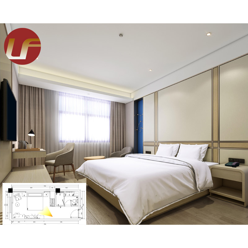 فوشان مخصص جديد مورد أثاث الفندق 5 نجوم مجموعات أثاث غرفة نوم فندق