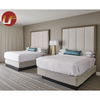 أثاث غرفة نوم الفندق حسب الطلب مجموعة غرفة الفندق الخشبية الفاخرة الحديثة